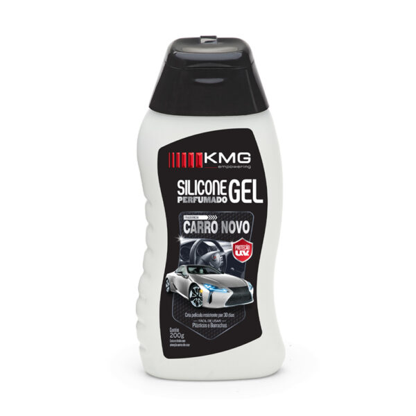 Silicone Gel Perfumado 200g - Carro Novo